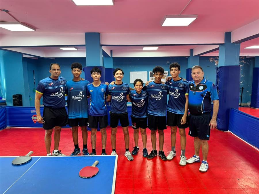 El Tenis de Mesa Naqueño brilló en la Liga Dominicana