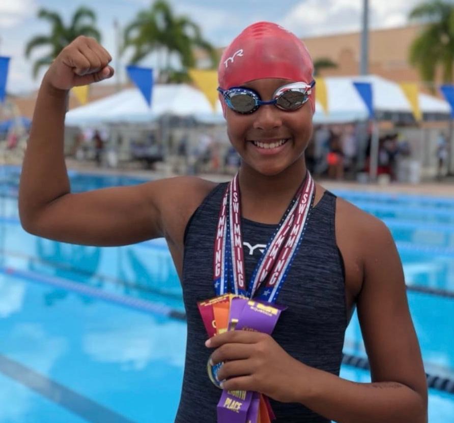 Alejandra Santana Impuso Récord Nacional en Natación