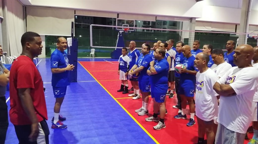 Es Inaugurado Torneo Añejo de Voleibol Interligas