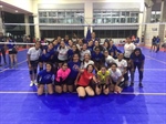 Club Naco se Impuso al Colegio Apostolado en Voleibol