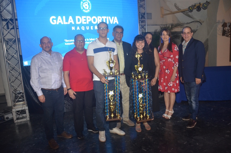 Shary y Axel Seleccionados Atletas del Año 2019 en Club Naco