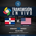 República Dominicana VS Estados Unidos - Clásico Mundial Beisbol