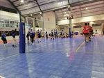 Naco y Claro Dividieron en Intercambio Amistoso de Voleibol