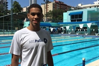 Nadador Juvenil Alejandro Rosa parte mañana hacia la Florida al Centro de Entrenamiento de la UANA.