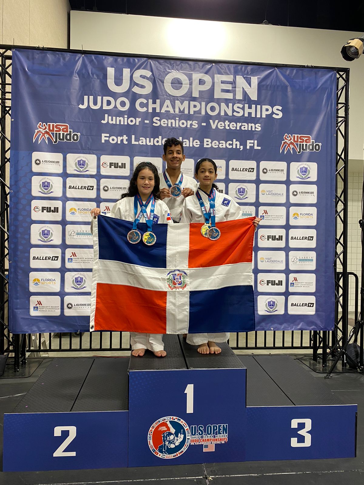 Judo Naqueño se destaca en el US Open